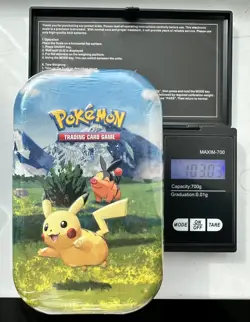 103.03g EXTRA HEAVY! -Pokemon Ascended Heroes Mini Tin PKC - Possible GOD PACK🔥 - Image 1