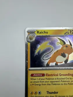 Raichu 026/165 Cosmos Holo 151 Sam's Club Exclusive Promo Pokemon TCG - Image 2