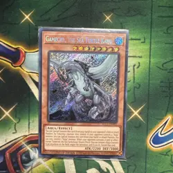 Yugioh! Gameciel, the Sea Turtle Kaiju BLC1-EN005 Secret Rare 1st Ed Sealed NM - Image 1