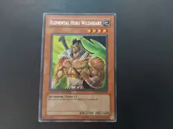 Yugioh - Elemental Hero Wildheart EHC2-EN003 Secret Rare Promo - Image 1