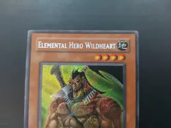 Yugioh - Elemental Hero Wildheart EHC2-EN003 Secret Rare Promo - Image 2