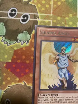 YUGIOH shining angel secret rare unlimited LCYW-EN236 - Image 2