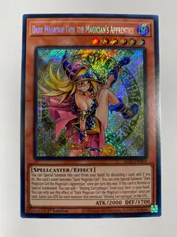 Dark Magician Girl the Magician's Apprentice ALIN-EN004 SR NM 1st Ed Yugioh - Image 1