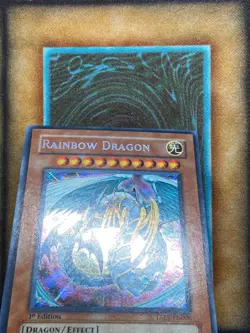 Yugioh Rainbow Dragon TAEV-EN006 Secret Rare 1st Ed NM - Image 4