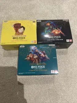 [BUNDLE] New One Piece TCG OP6 + OP 07 + OP 08 Booster Boxes English - Unsealed - Image 1