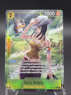 Nico Robin (Alt) OP15-109 R Adventure on KAMI's Island ONE PIECE ENGLISH OP15 - Image 1