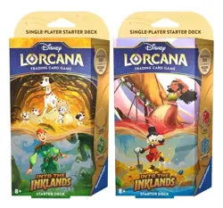 Disney Lorcana TCG Into the Inklands Starter Deck 2-Pack Scrooge McDuck 101 Dal… - Image 1