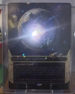 Gemstone Caverns (0106) (Borderless) (Galaxy Foil) Edge of Eternities:... - Image 1