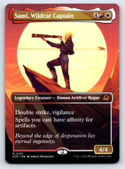Sami, Wildcat Captain Borderless - Edge of Eternities - MTG - Image 1