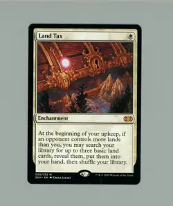 MTG NM Land Tax - Double Masters (2XM) Mythic Rare - Image 1