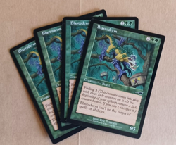 4x Blastoderm - Nemesis MTG Playset | Magic the Gathering Cards Green Creature - Image 1