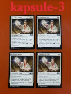 4x Gauntlets of Light | M20 Core Set 2020 | MTG Magic Cards - Image 1