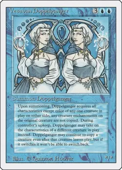 1x Vesuvan Doppelganger (NM) Revised Edition 3ED - MTG Magic the Gathering - Image 1