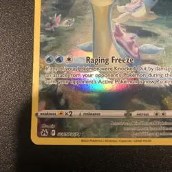 Pokemon SWSH Lapras Ultra Rare Holo GG05/GG70 Crown Zenith Galarian Gallery NM - Image 3