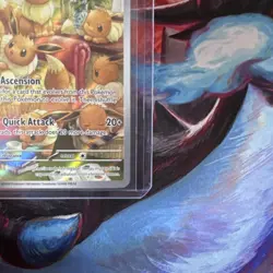 Pokemon Eevee 188/167 Sv06: Twilight Masquerade Holo Illustration Rare Full Art… - Image 4