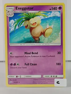 Exeggutor - Rare - SM Unified Minds - POKEMON #74 -C - Image 5