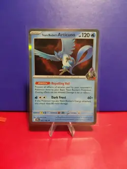 Team Rocket's Articuno 051/182 Sv10: Destined Rivals Holo Pokemon TCG - Image 3