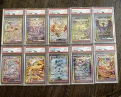 Pokemon Terastal Festival Complete Set - Graded PSA 10 - US Seller - Image 1