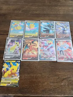 Lot Of Pokemon Cards VG Tcg ( 61) Pikachu Charizard Rainbow - Image 5