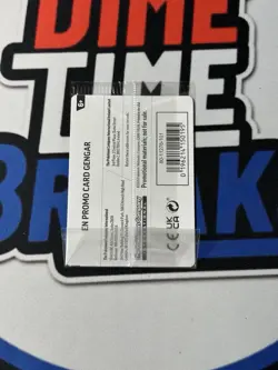 DOUBLE SWIRL 🌀🌀 Gengar 050/088 Gamestop STAMPED Perfect Order GS PROMO SEALED - Image 3