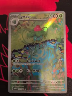 Pokemon Ivysaur 167/165 Sv: Scarlet & Violet 151 Illustration Rare - Image 1