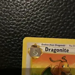 Dragonite 1999 Pokemon Fossil Set Rare Card #19/62 - Image 2