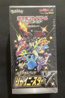 Pokemon Shiny Star V s4a Japanese Booster Box Factory New Sealed - Image 1