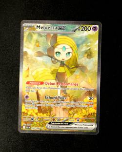 Pokemon Card TCG - Meloetta EX 167/086 - Black Bolt English - SIR - NM ⭐ - Image 1