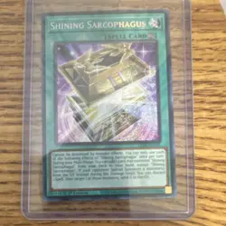 Konami Shining Sarcophagus Spell 1st Edition Holo English Yu-Gi-Oh! TCG Card - Image 1