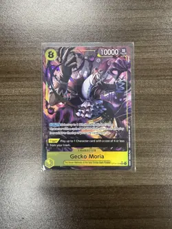 Gecko Moria SR Alt Art OP14-104 The Azure Sea’s Seven English One Piece - Image 1