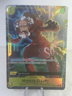 • Monkey.D.Luffy • ST29-012 SR Alt Art Starter Deck 29 Egghead One Piece TCG NM - Image 1