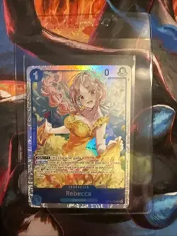 ONE PIECE TCG Rebecca OP15-053 SR Adventure on KAMI’s Island ENGLISH Foil Card - Image 1