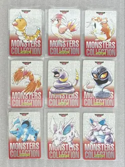 Vintage 1996 Japanese CCG TCG Pokemon Carddass Card RED lot bulk sale G56416 - Image 4
