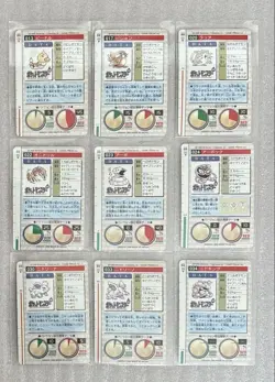 Vintage 1996 Japanese CCG TCG Pokemon Carddass Card RED lot bulk sale G56416 - Image 5