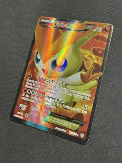 Victini EX (131 Full Art) 131/135 Plasma Storm Ultra Rare Holo Pokemon Card MP - Image 2