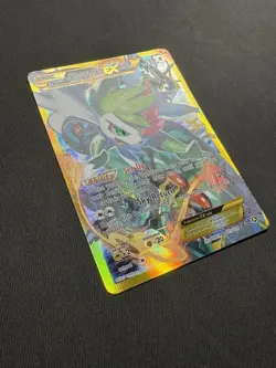 Shaymin EX 077A/108 Alternate Art Holo Ultra Rare Roaring Skies Pokemon Card LP - Image 3