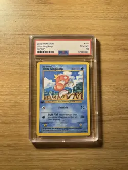 Pokemon TCG - Thicc Magikarp Meme Card (Unofficial parody - NOT PSA Graded) - Image 1