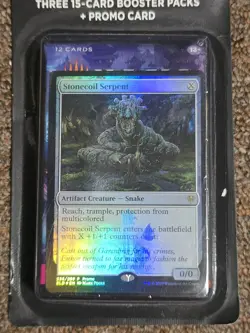 MTG Blister Pack w/ (3) Random 15-Card Booster Packs + Promo Card Lot of TWO NEW - Image 2