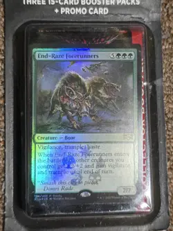 MTG Blister Pack w/ (3) Random 15-Card Booster Packs + Promo Card Lot of TWO NEW - Image 3