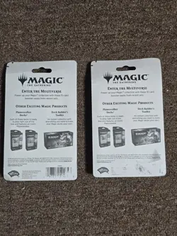 MTG Blister Pack w/ (3) Random 15-Card Booster Packs + Promo Card Lot of TWO NEW - Image 4