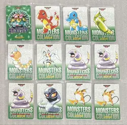 Vintage 1996 Japanese CCG TCG Pokemon Carddass Card GREEN lot bulk sale G56415 - Image 2