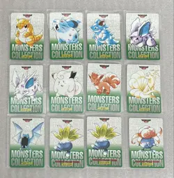 Vintage 1996 Japanese CCG TCG Pokemon Carddass Card GREEN lot bulk sale G56415 - Image 4