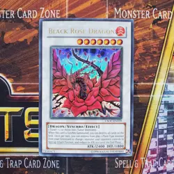 1x Black Rose Dragon - Ultra Rare - CSOC-EN039 - Unlimited - LP - Image 1