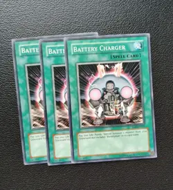 Yu-Gi-Oh - Battery Charger X3 - Full Playset - Image 1