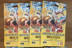 NEW! One Piece TCG 4x OP15-EB04 Sleeved Booster Packs. 🔥🔥 - Image 1
