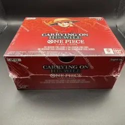 One Piece TCG OP-13 Booster Box Carrying On His Will English Factory Sealed New - Image 1