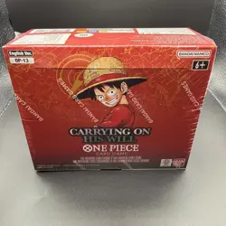 One Piece TCG OP-13 Booster Box Carrying On His Will English Factory Sealed New - Image 2