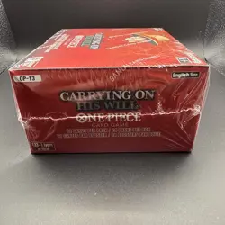 One Piece TCG OP-13 Booster Box Carrying On His Will English Factory Sealed New - Image 3