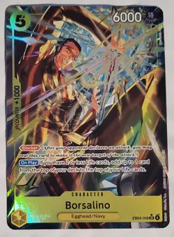 Borsalino (Alternate Art) -Adventure on Kami’s Island (OP15-EB04) - Image 1