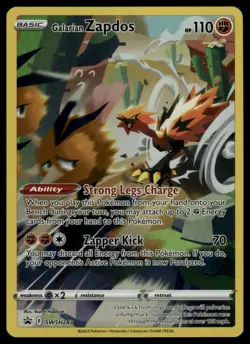 Galarian Zapdos - Promo SWSH: Sword & Shield Promo Cards SWSH283 Holo NM - Image 1